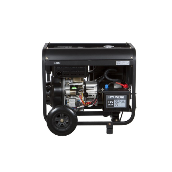 Дизельный генератор Hyundai DHY 8500LE  портативный фото