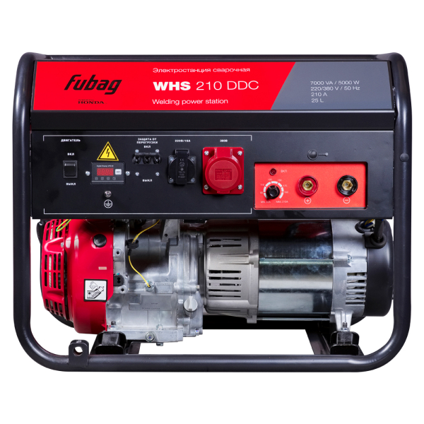 Бензиновый сварочный генератор Fubag WHS 210 DDC 646246 для газового котла фото