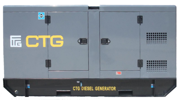 Дизельный генератор CTG AD-110RE в кожухе  фото