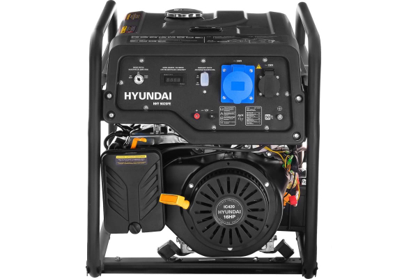 Бензиновый генератор Hyundai HHY 9020FE портативный фото