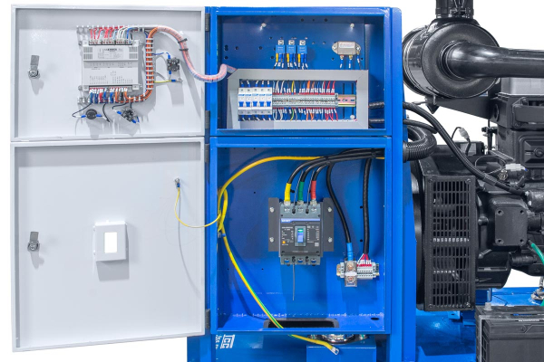 Дизельный генератор ТСС АД-120С-Т400 в погодозащитном кожухе с АВР 025085 уличный фото