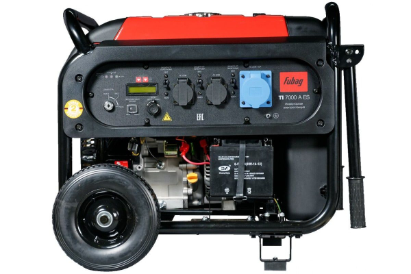Бензиновый инверторный генератор Fubag TI 7000 A ES портативный фото