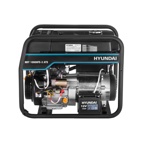 Бензиновый генератор Hyundai HHY 10000FE-3 ATS с автозапуском для газового котла фото