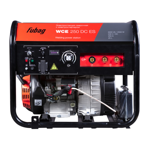 Бензиновый сварочный генератор Fubag WCE 250 DC ES для газового котла фото