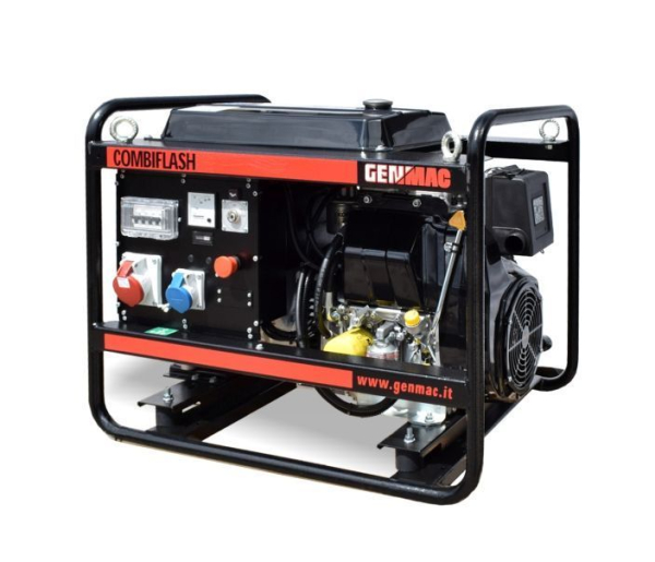 Дизельный сварочный генератор GenMac COMBIFLASH G250KEO  для газового котла фото