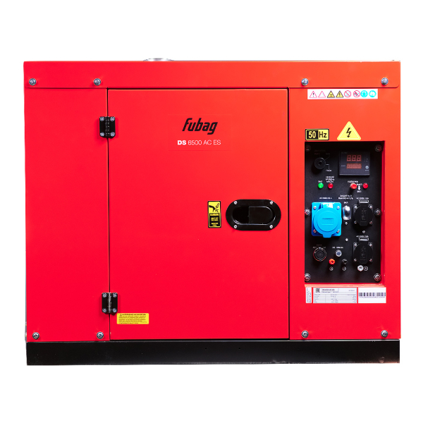 Дизельный генератор Fubag DS 6500 AC ES 646224 для газового котла фото