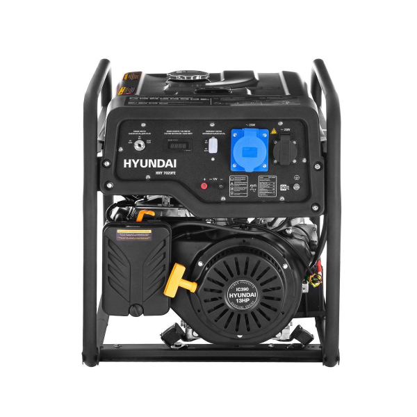 Бензиновый генератор Hyundai HHY 7020FE стационарный фото