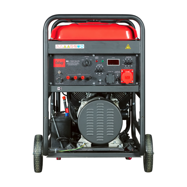 Бензиновый генератор Fubag BS 17000 DA ES синхронный фото