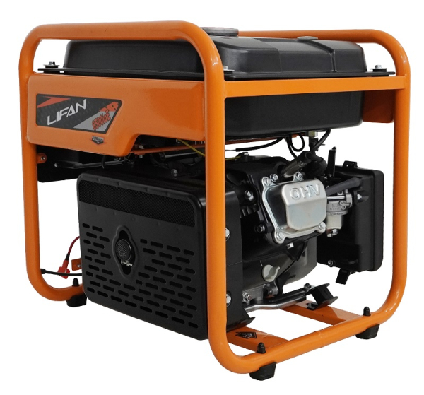 Бензиновый инверторный генератор Lifan 6500IOE портативный фото