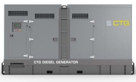 Дизельный генератор CTG 660C в кожухе с АВР фото