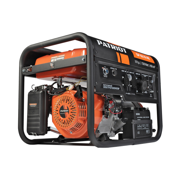 Бензиновый генератор PATRIOT GP 8210 AE для газового котла фото