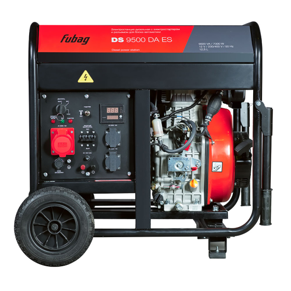 Дизельный генератор Fubag Дизельный генератор трёхфазный FUBAG DS 9500 DA ES 646239 синхронный фото