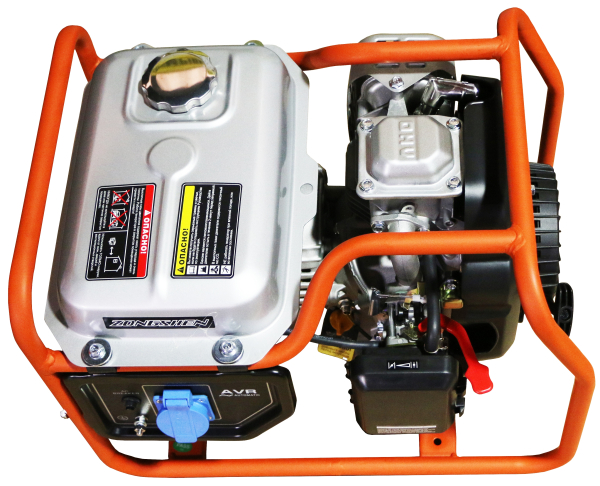 Бензиновый генератор Zongshen PB 1800 синхронный фото
