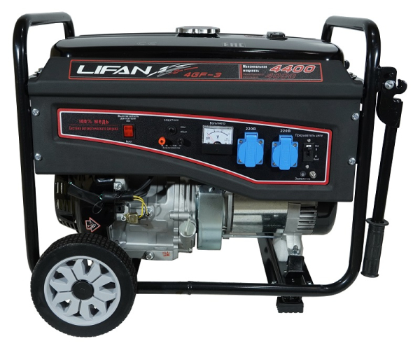 Бензиновый генератор Lifan 4 GF-3 (LF5000) для гаража фото