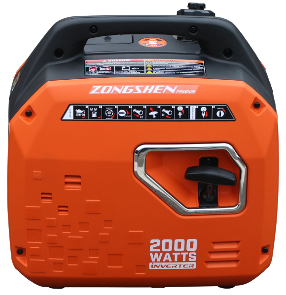 Бензиновый инверторный генератор Zongshen BQH 2000 для газового котла фото