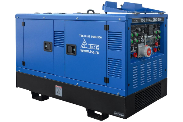 Дизельный сварочный генератор  DUAL DWG-500 039736 бесшумный фото