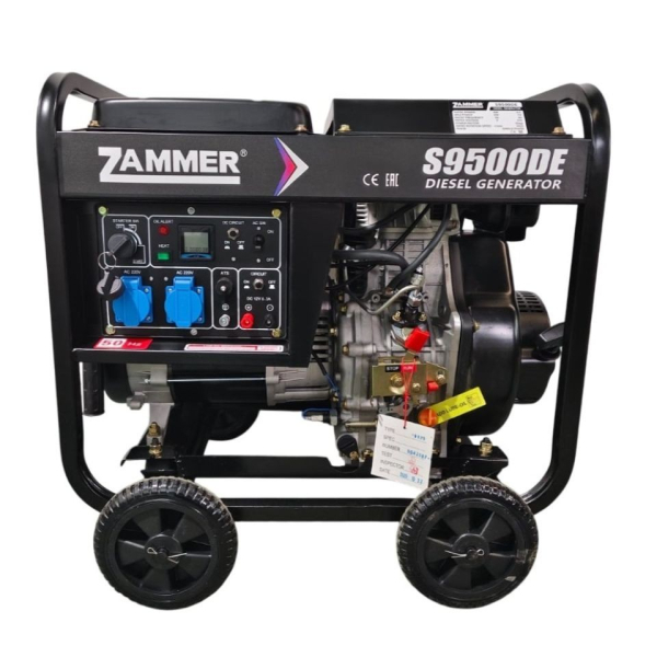 Дизельный генератор Zammer S9500DE S9500DE фото