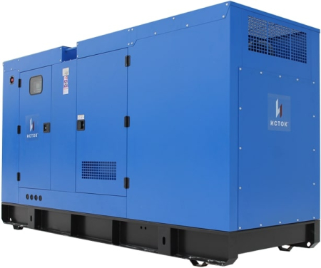 Дизельный генератор Исток АД250С-Т400-РПМ35 в кожухе с АВР фото