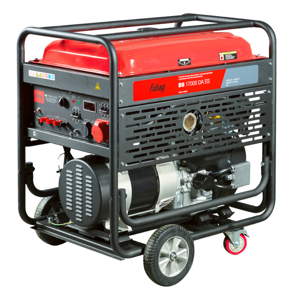 Бензиновый генератор Fubag BS 17000 DA ES для газового котла фото