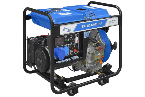 Дизельный генератор ТСС SDG 6500EHA 100048 для газового котла фото